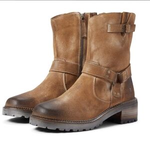 Roan by Bed Stu Emerson Suede Harness Boots